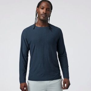 VUORI STRATO TECH TEE GREYISH Blue*